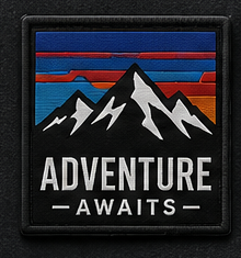 Custom woven patch sample 3