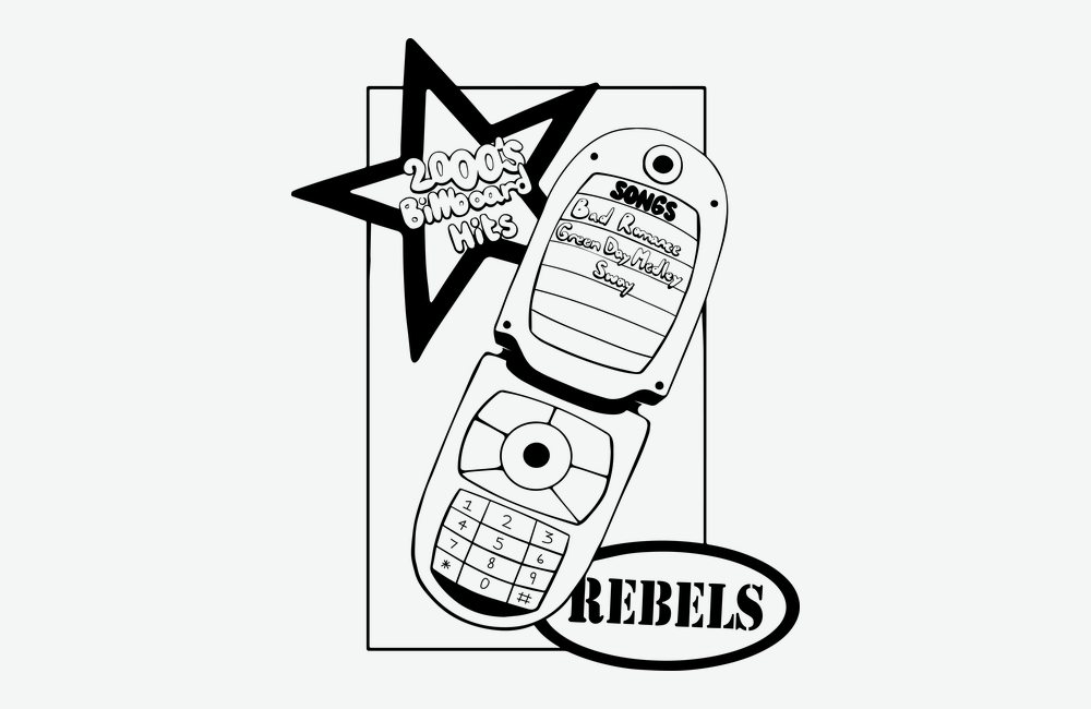 Vector artwork Rebels sample