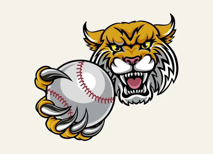 Wildcat Baseball Logo